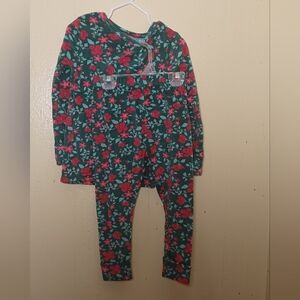 Toddler girls 3t pajama set